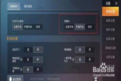 和平精英怎么设置反外挂（和平精英怎么用设置开外挂）